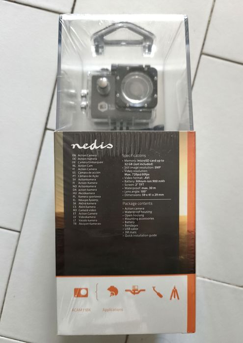 Action Cam Nedis Full HD