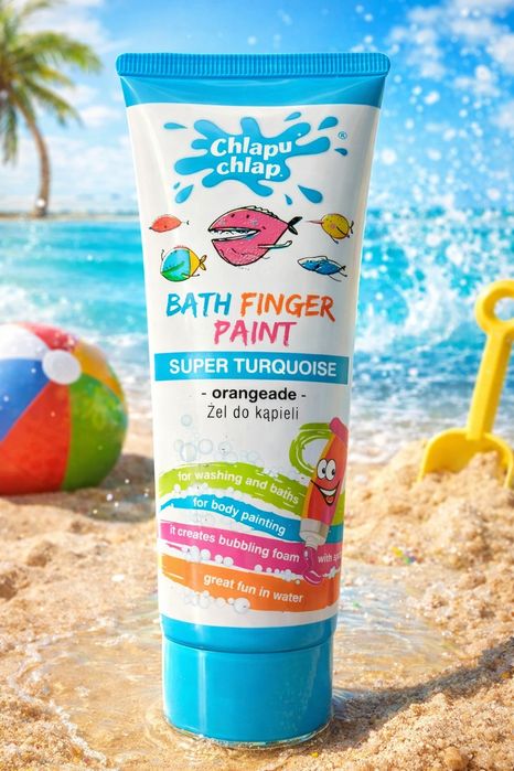 Kolorowy żel do kąpieli