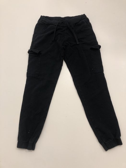 Bojówki czarne r.158