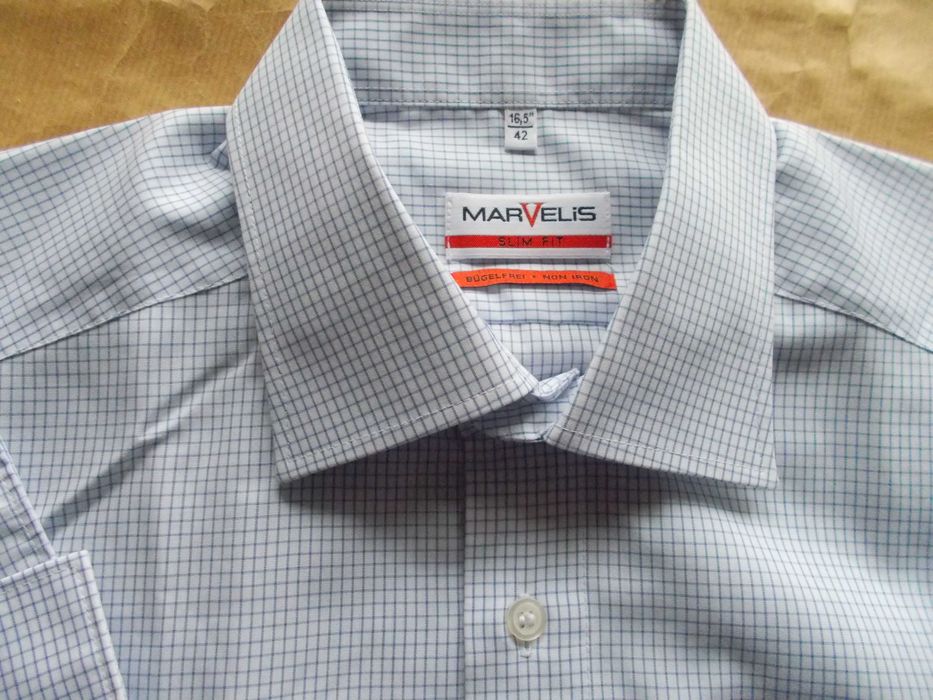 L/XL MARVELIS City Premium , Nowa Koszula Męska L/XL 42,5 cm Germany