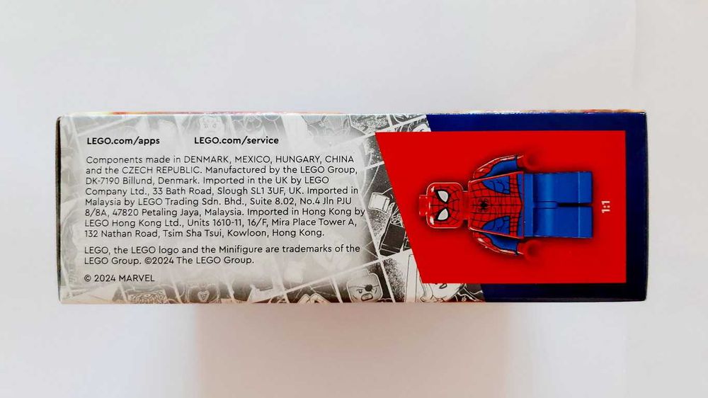 LEGO Marvel 76275 Motorcycle Chase Spider-Man vs Doc Ock selado