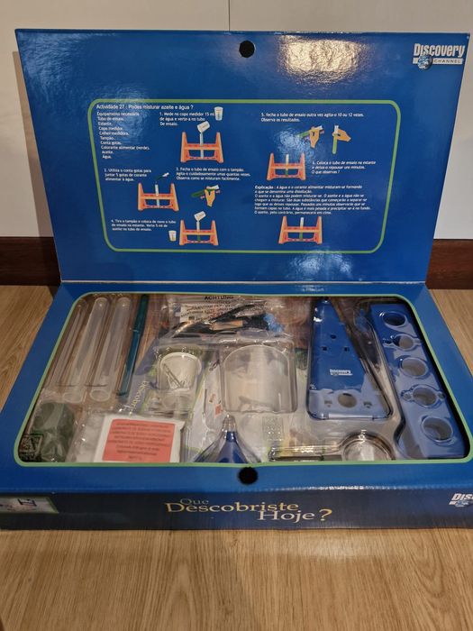 Jogo educativo "Explorando a química" Discovery Chanel