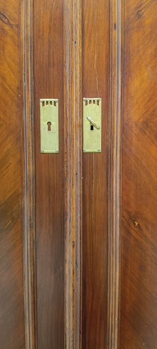 szafa mieszczańska drewniana eklektyczna stara koniec XIXw