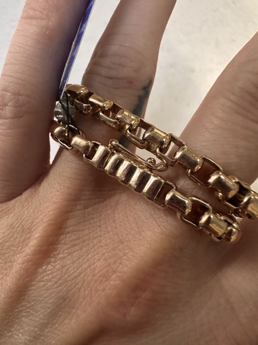 Ланцюжок золотий новий плетіння венеція / Цепочка