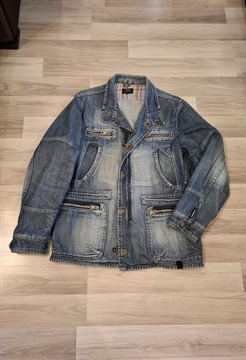 Мужской джинсовый пиджак/куртка Турция размер L/XL