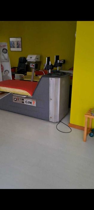GINASTICA PASSIVA. 7 camas. SIDE-SIDE TABLE, LEG TABLE, STRETCHING TABLE, STOMACH-HIP TABLE, SIT UP TABLE, TWISTER TABLE, CIRCULATOR E ARM BAR TABLE