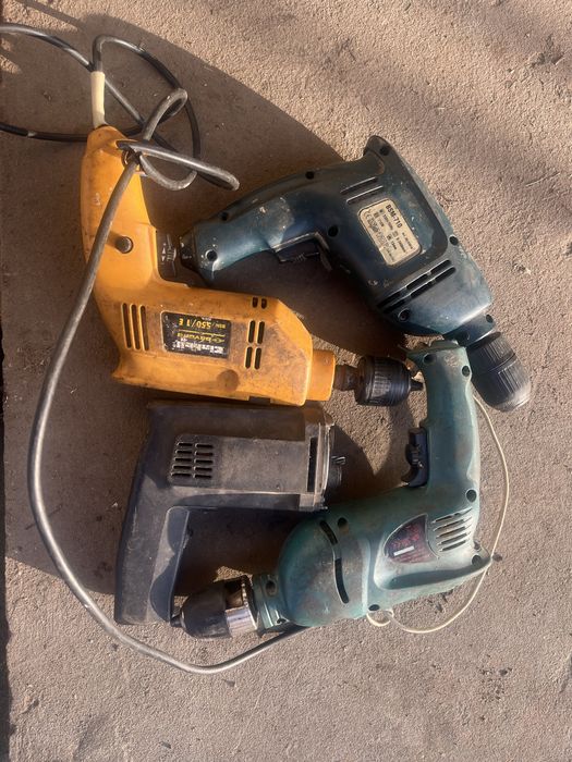 Продам дрельки 4 шт все разом