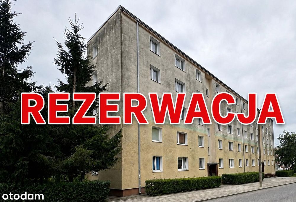 REZERWACJA 3 pokoje | 47,6 m² | parter | ul. Katowicka | Zatorze