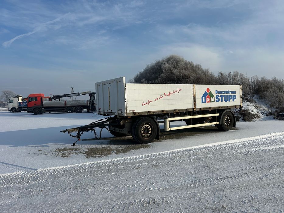 Przyczepa Ackermann - ocynk piękna lekka,  Budowlanka opony