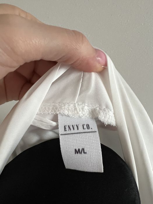 2 szlafroki maxi z puszkiem na przygotowania slubne Envy co.