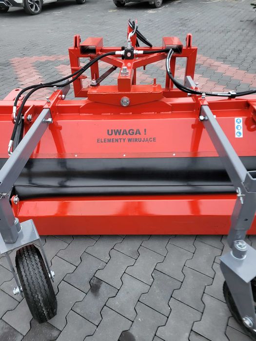 NOwość Zamiatarka do ogrodów ogródków nowa solidna hydrauliczna