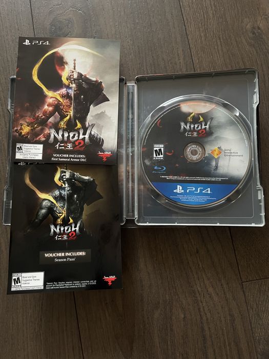 Nioh 2 steelbook ps4 ps5