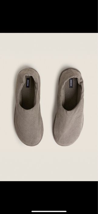 Pantufa Tipo Babucha Linho Zara Home NOVO