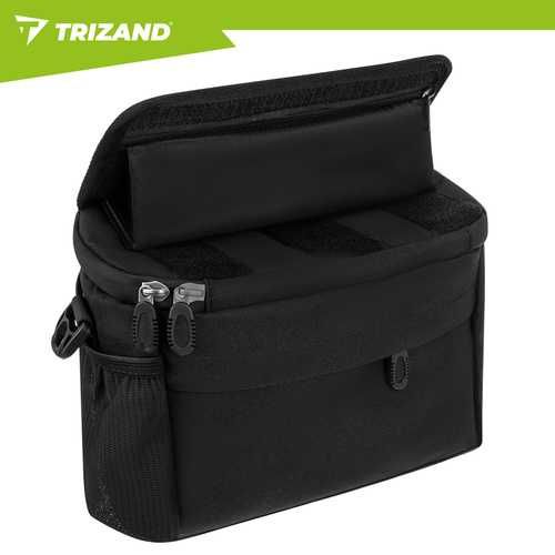 Велосипедная сумка на руль с держателем для телефона Trizand