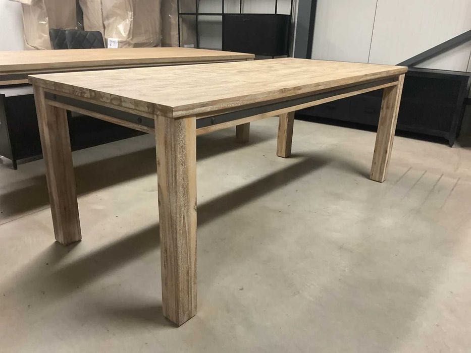 Stół drewniany Harlow 190x90cm - naturalne drewno
