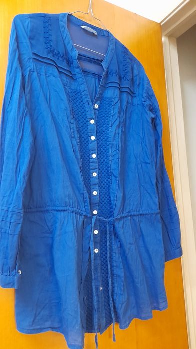 Promod Tunic, Indigo Color, Size M – Good Condition64752186382210120