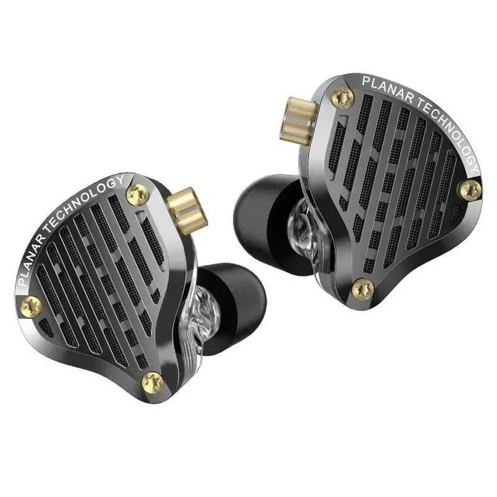 ‼️ KZ PR3 (black, mic) - планарные проводные наушники (Planar 13.2mm)