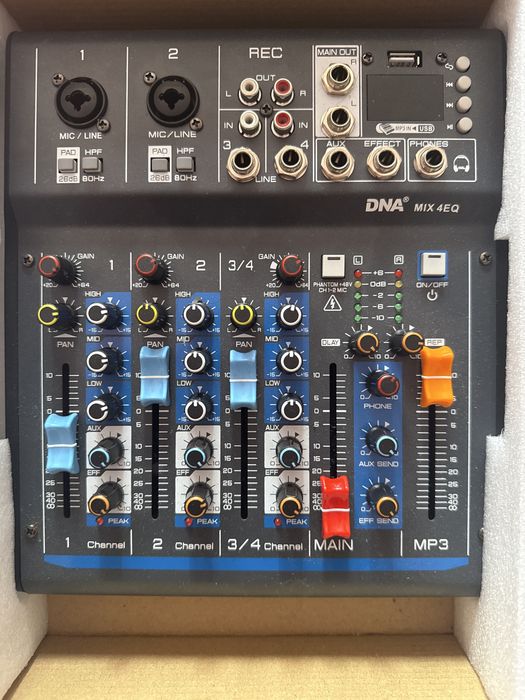 Professional 4channel live mixer