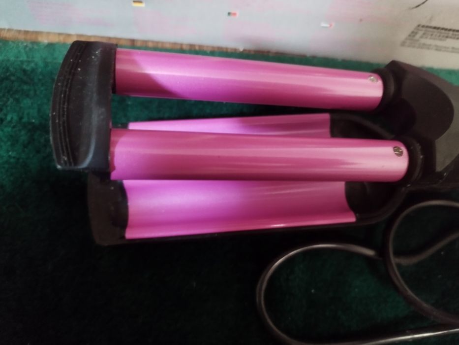 Плойка волна на два отделения