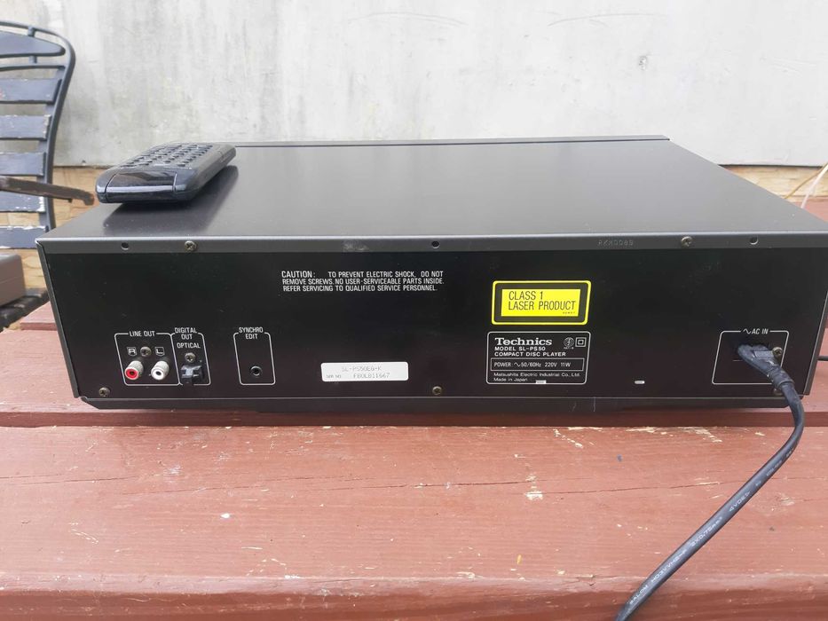 Odtwarzacz CD Technics SL-PS50 Raciborowice Górne • OLX.pl