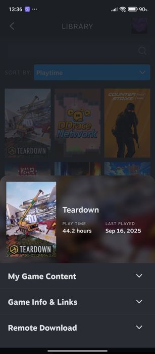 Обмен аккаунта с Teardown
