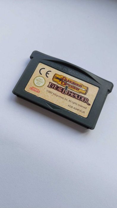 GAME BOY Advance SP + Dungeons & Dragons - Eye of the Beholder (2002)