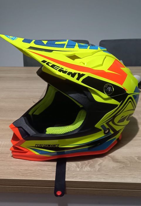 Capacete kenny e oculos