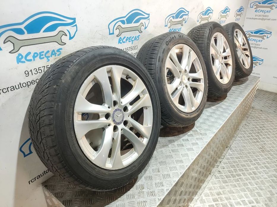 Conjunto Jantes 16 Borbet Originais Mercedes Benz Class C W204 7J