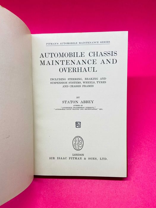 Automobile Chassis Maintenance and Overhaul - Staton Abbey