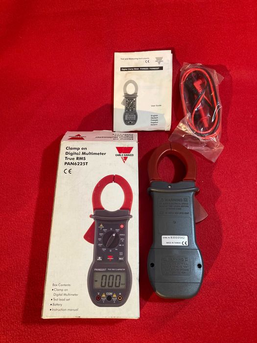 Pinça amperimétrica Multímetro Carlo Gavazzi