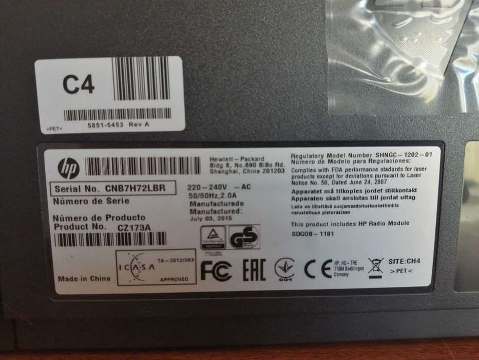 Impressora a laser HP