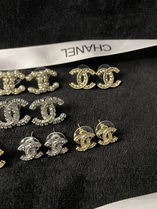 Сережки , серьги шанель , chanel