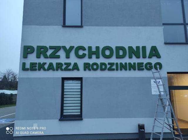 Kaseton podświetlany LED Szyld Litery Baner Tablica Oklejanie reklama