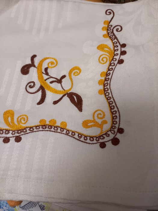 Серветки столові лен ссср вишивка