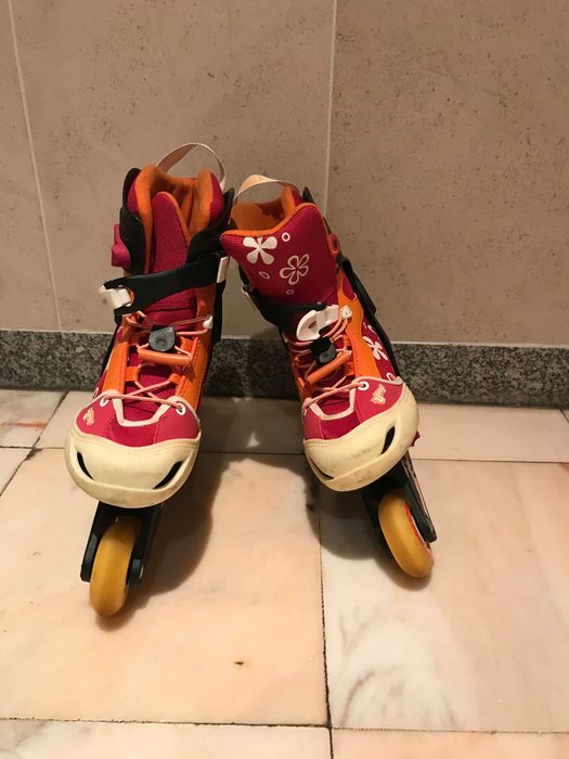 Patins com mochila para criança