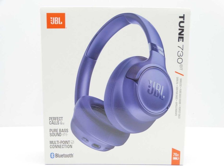 Słuchawki bezprzewodowe JBL TUNE 730BT Nauszne Niebieskie
