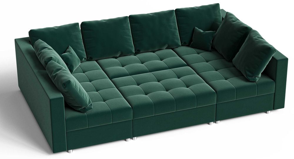 Duży narożnik funkcja spania PRINCE sofa od producenta SZYBKA DOSTAWA!