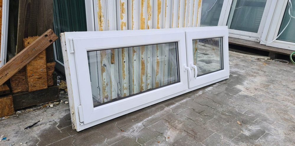 OKNA KacprzaK OKNO PCV 174X55 Używane Plastikowe Lider Okna OLX