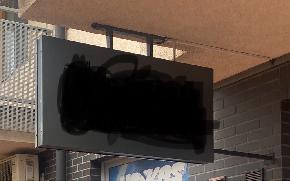 Szykd reklamowy podświetlany
