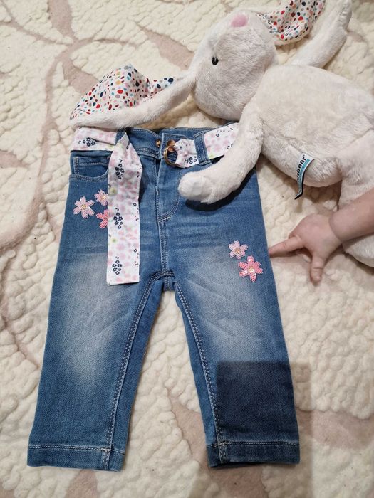 Jeansy niemowlęce Pepco 74 cm