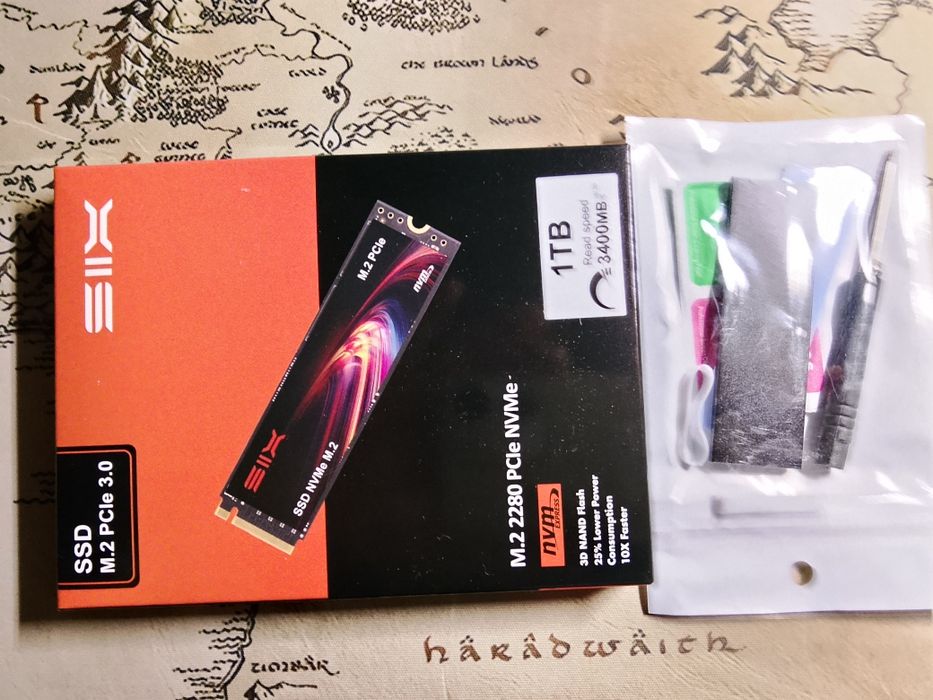 Nowy Dysk ssd 1tb SIIX M.2 PCIe 3.0