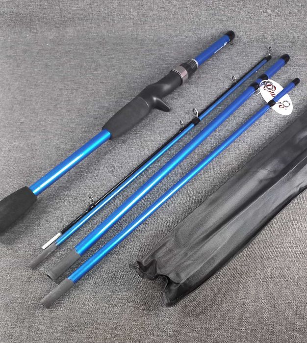 BIUTIFU Baitcasting Спиннинг 2,1 метра, 5 секций (5-20 г)