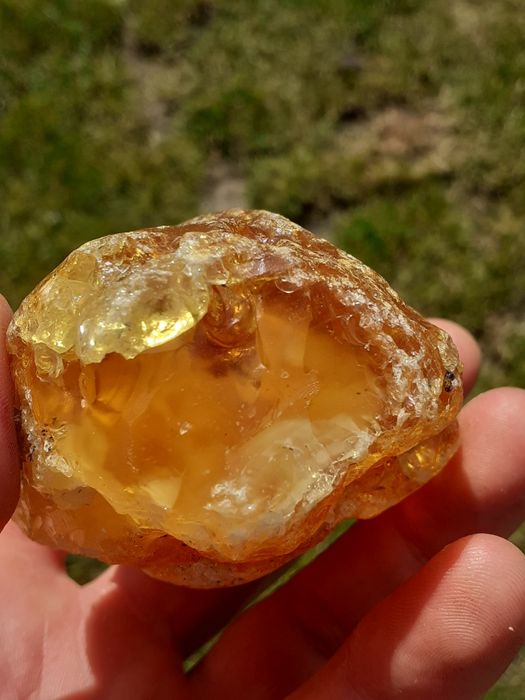 Bursztyn surowy 166 gram