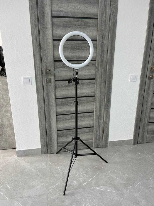 Кільцева ЛАМПА + ШТАТИВ 2 метра! Набір блогера! Професійне світло!