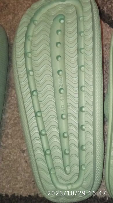 Kapcie gumowe rozm 40-41