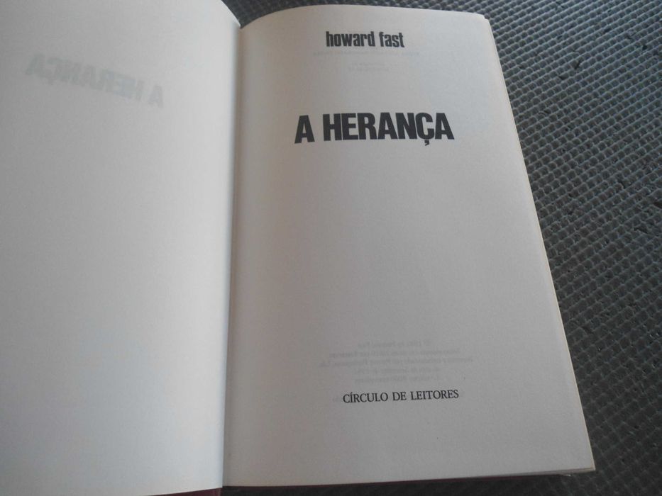 A Herança por  Howard Fast