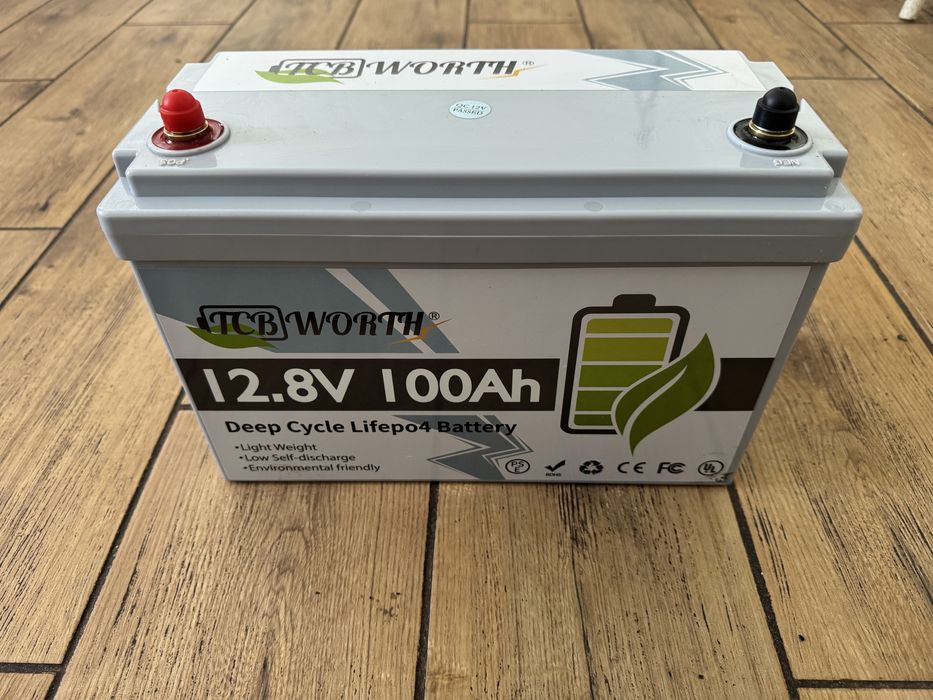 LiFePO4 TCBWORTH 12.8V 100Ah