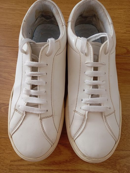 Buty męskie białe