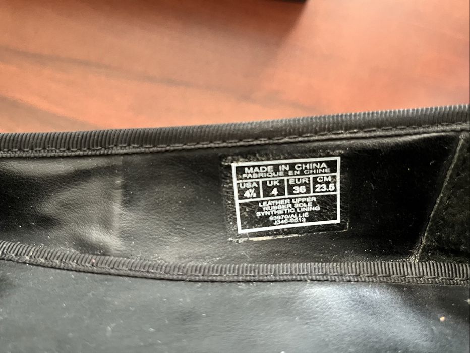 Шкіряні балетки Ralph Lauren p. 36,5