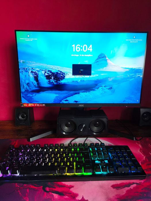 PC gaming(monitor + desktop) c/fatura